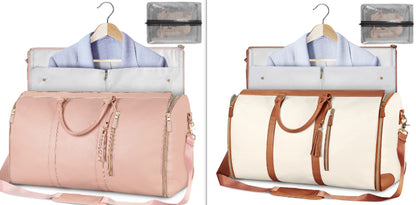 Large-Capacity Waterproof Travel Duffle Bag for Women – Foldable Clothes Tote