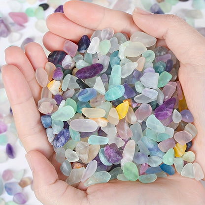 Fluorite Crystal Chips: Polished Stones for Decor & Aquarium (0.02 - 1 lb) - Hiccupzz