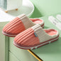 Unisex Winter Slippers Corduroy Shoes Couples Bedroom Slippers Women Men - Hiccupzz