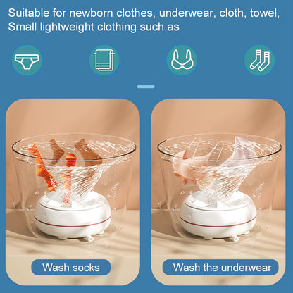 Portable Turbine Mini Washing Machine - Hiccupzz