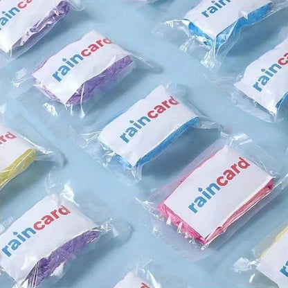 Portable Random Color Disposable Raincoat for Outdoor Travel - Hiccupzz