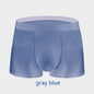 Men's Ice Silk Mesh See Through Breathable Boxer Briefs - Hiccupzz
