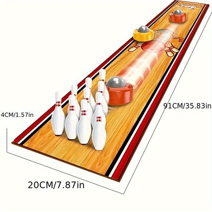 Family Fun Bowling Game Set - Educational & Entertaining Tabletop Toy for Youngsters