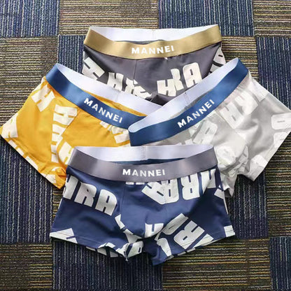 Flat Corner Antibacterial Breathable Trend Boys Youth Boxer Shorts - Hiccupzz