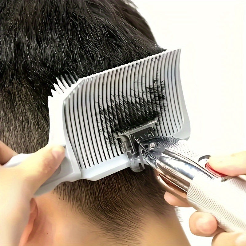 Men's Haircut Comb Set - 3pcs Professional Salon Combs for All Hair Types