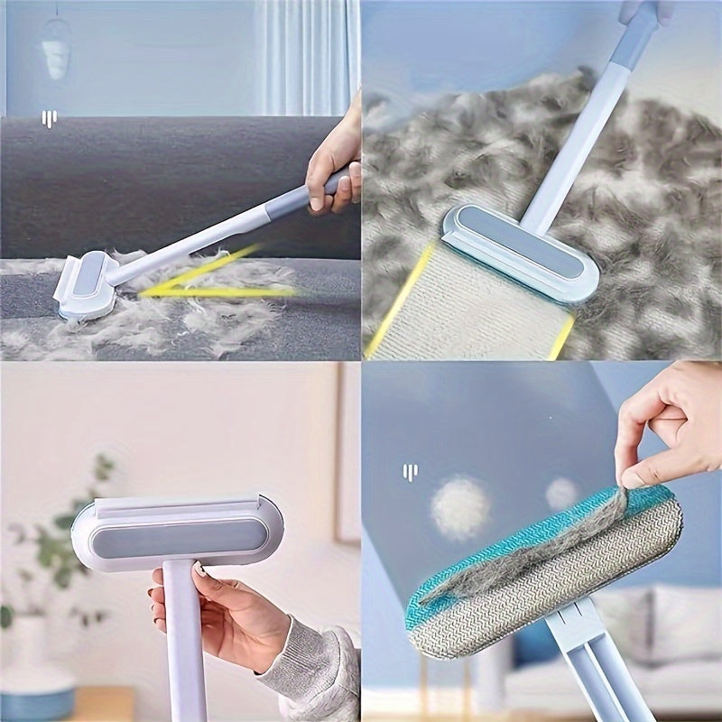 Pet Hair Remover: Washable, Multi-functional Sticky Hair Scraper for Sofa, Carpet, and Pet Grooming