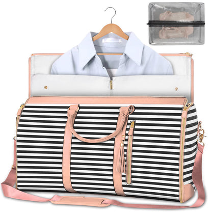 Large-Capacity Waterproof Travel Duffle Bag for Women – Foldable Clothes Tote