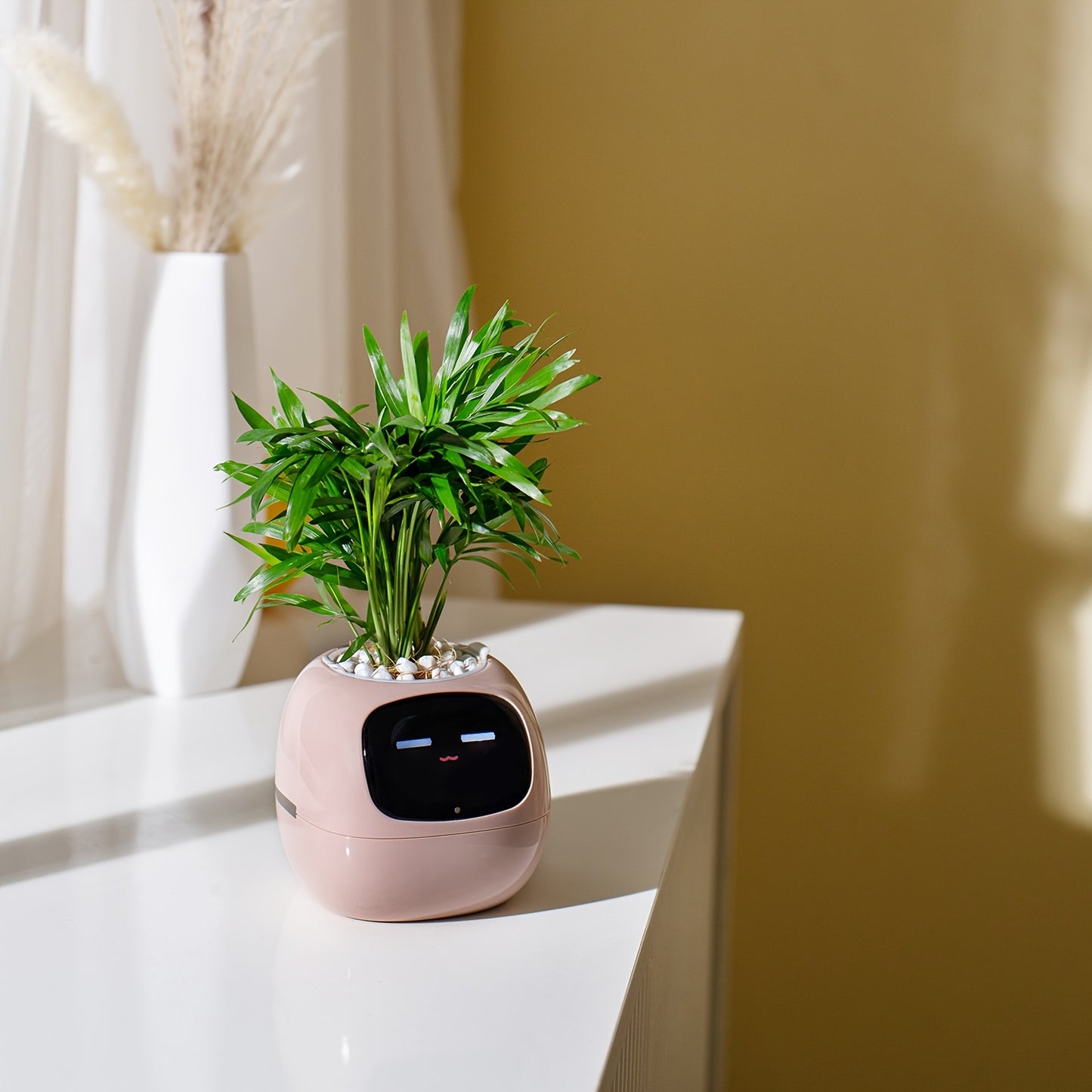 Smart Mini Planter - Electronic Pet, Perfect Halloween & Christmas Desk Decor Gift