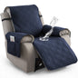 1 Pc Waterproof Recliner Chair Cover, Non-Slip, With Pocket, Washable, Furniture Protector for Pets, Easy Install & Care