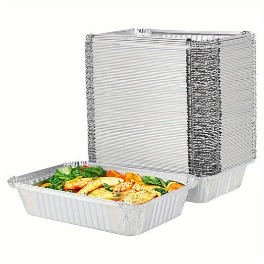 20pcs, Aluminum Baking Pans, Aluminum Food Container