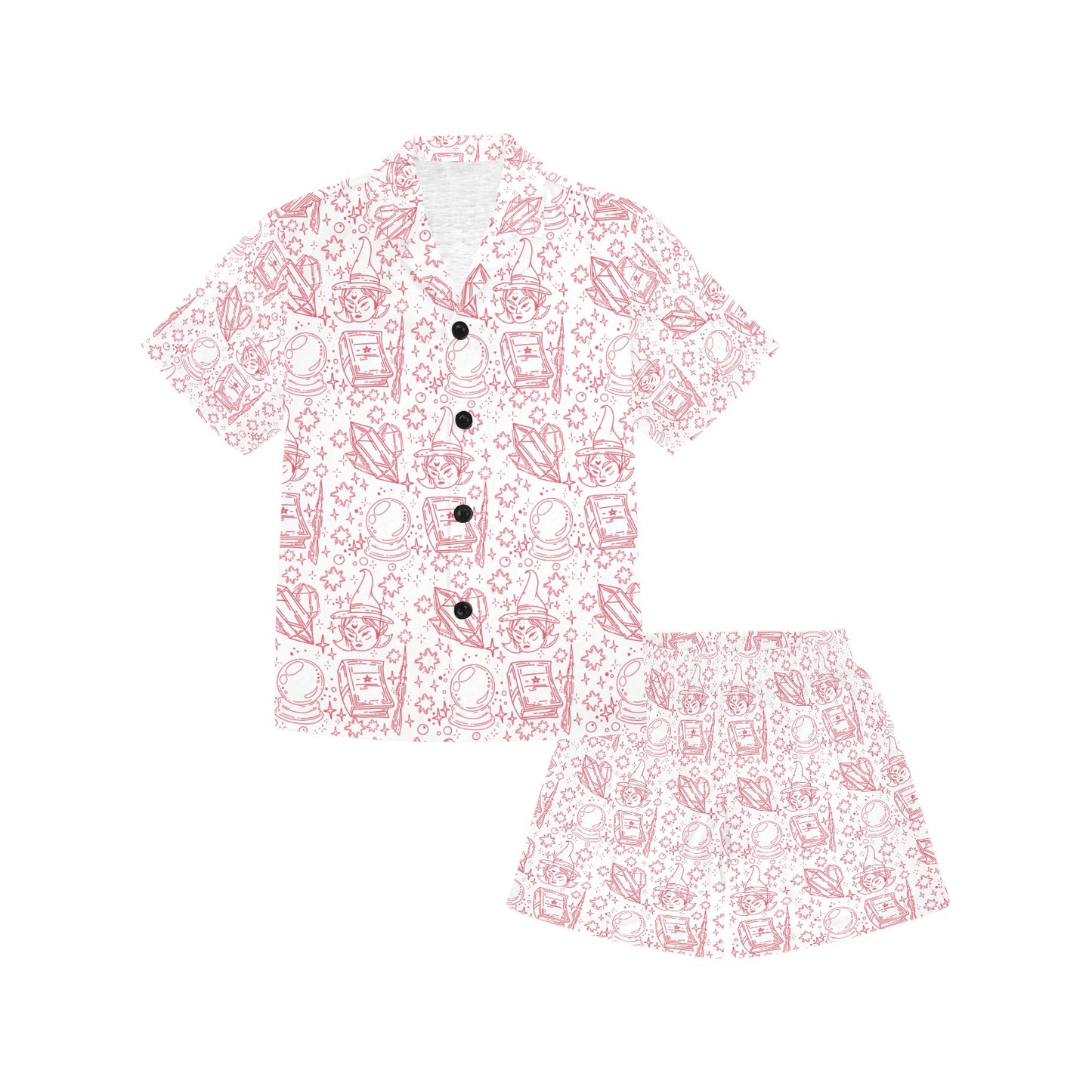 Little Boys' V-Neck Short Pajama Set (Sets 11)