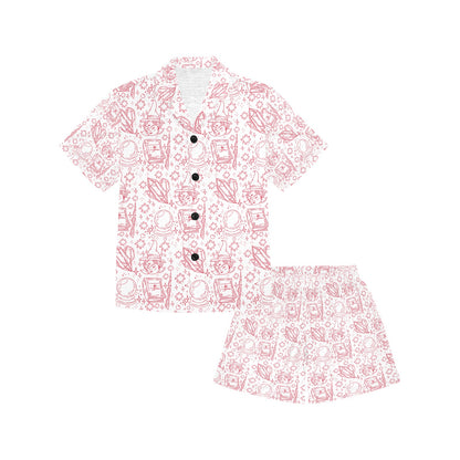 Little Boys' V-Neck Short Pajama Set (Sets 11)