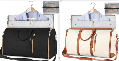 Large-Capacity Waterproof Travel Duffle Bag for Women – Foldable Clothes Tote