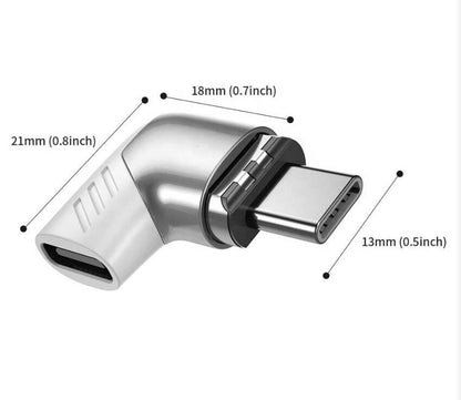 Compatible with Apple, Typec Fast Charge MacBook Notebook Adapter 5a Magnetic Adapter - Hiccupzz