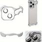Metal Corner Anti-Fall Special-Shaped Phone Case For iPhone 15 Pro Max 14 15 Pro 14 Pro Max 14 15 Plus 13 Pro Max 13 Pro With Lens Film Frameless Slim Shockproof - Hiccupzz