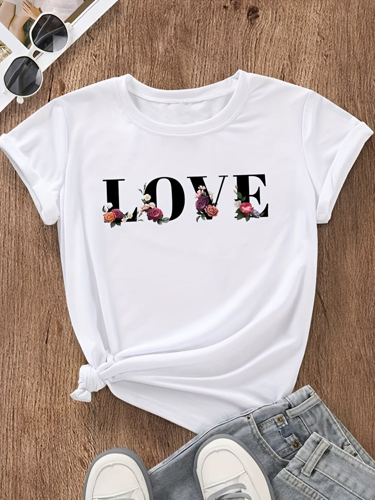 1pc Personalized Iron-On Love Stickers for Clothing, T-Shirts, and More