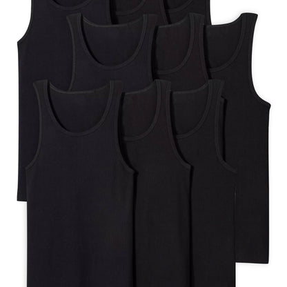 Men's Multi-Pack of Slim Fit Shallow Scoop Neck Undershirts - Hiccupzz