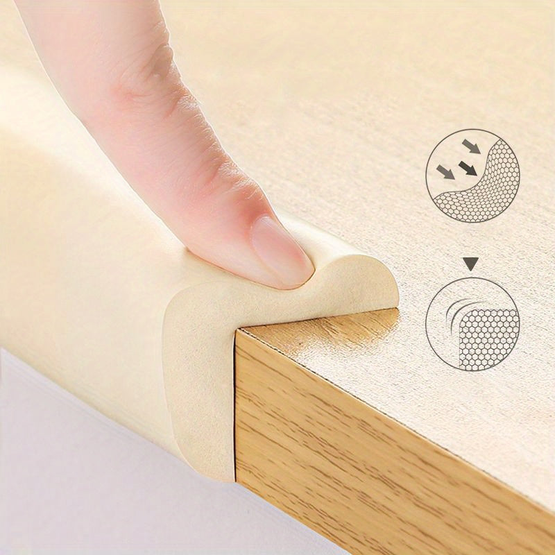 L-Shaped Baby Anti-Collision Strip - Soft Table Corner Protector