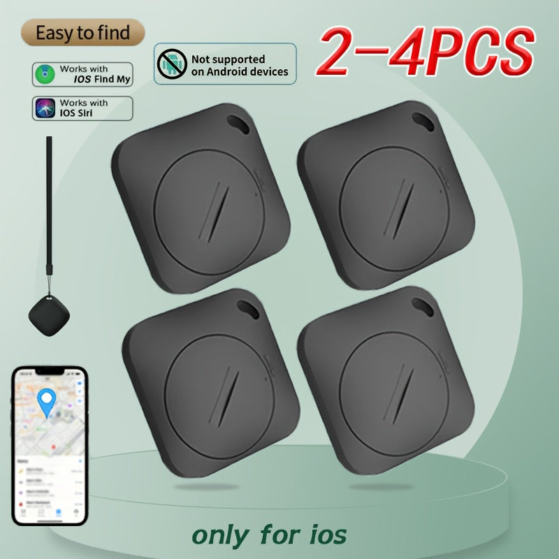 2-4 Pcs, Smart GPS Tracker Mini Tag For IOS Find My APP ITag Anti Lost Reminder Device Locator Car Key Pet Finder