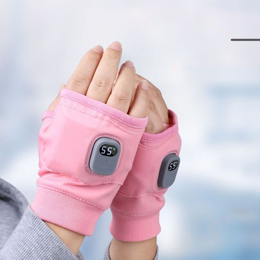 Comfort Warm Gloves Electric Winter Heating USB Rechargeable Smart Warm Winter Gloves For Skiing Cold Weather Driving Hiking