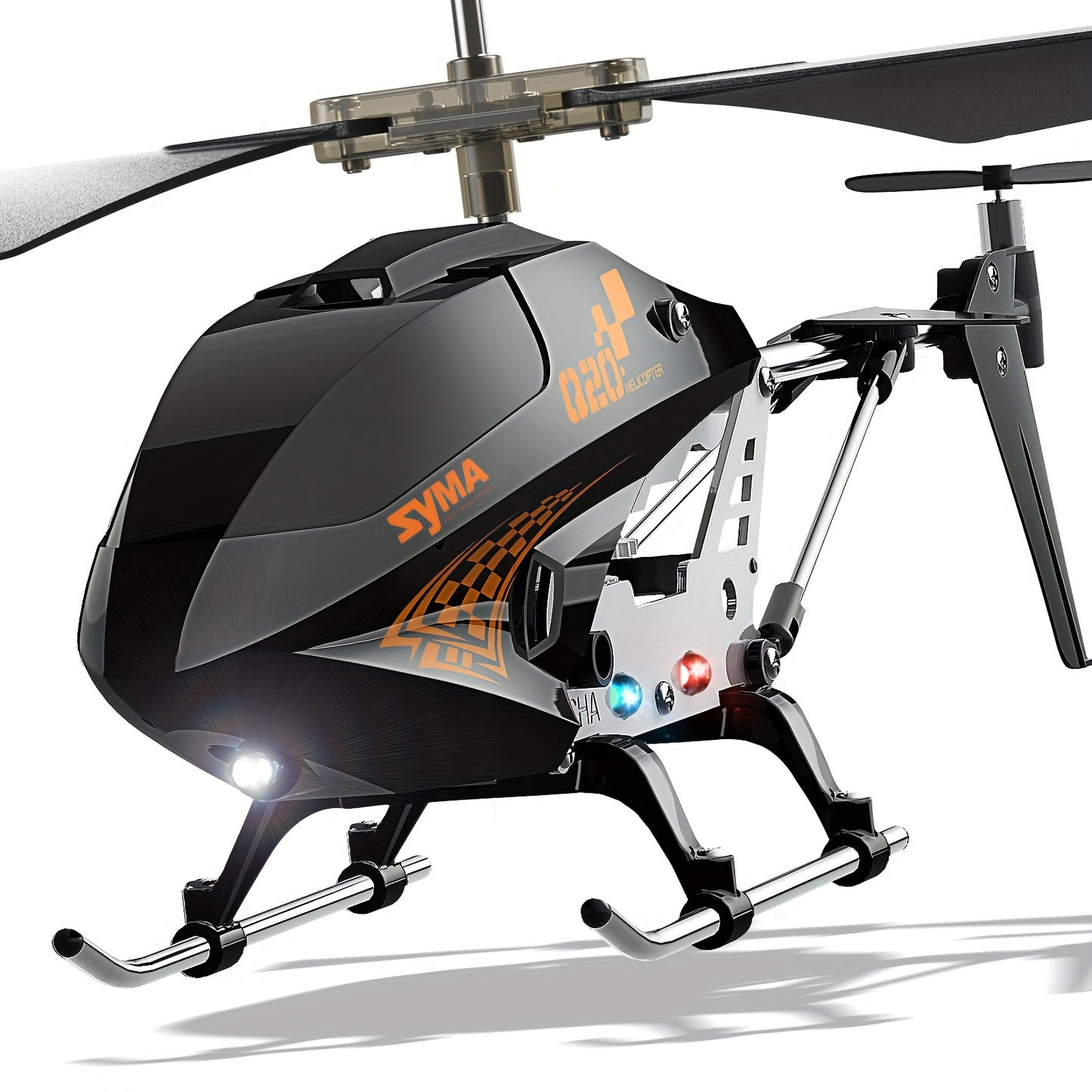 SYMA Q20 RC Helicopter - Beginner-Friendly, 3.5 Channel Gyro-Stabilized Quadcopter, USB Rechargeable Aluminum Alloy