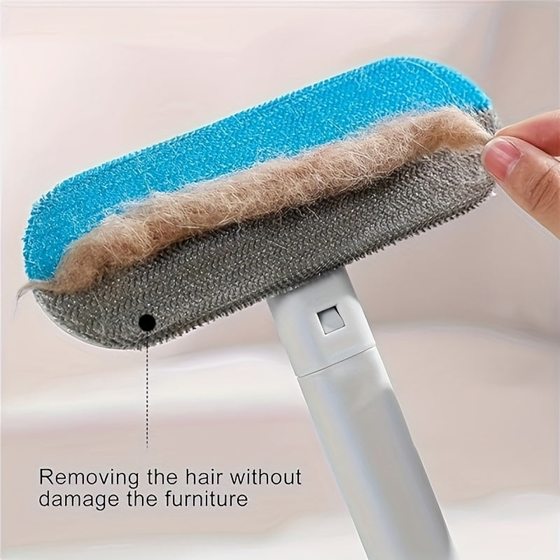 Pet Hair Remover: Washable, Multi-functional Sticky Hair Scraper for Sofa, Carpet, and Pet Grooming