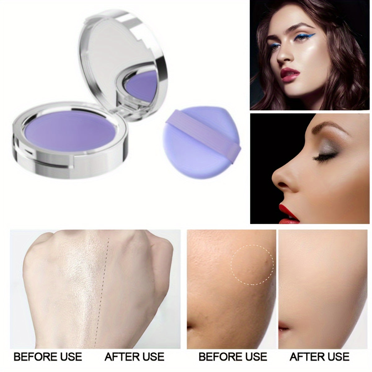 Magic Setting Powder, Colorless, Powder-free, Super Oil Control, Long-lasting Makeup, Waterproof