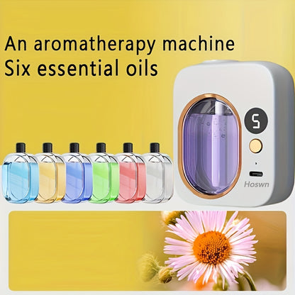 Aromatherapy Machine for Rooms, Offices, Toilets, and Bathrooms – Available in 3 Sizes with Adjustable Levels, Wall-Mountable or Freestanding - Hiccupzz