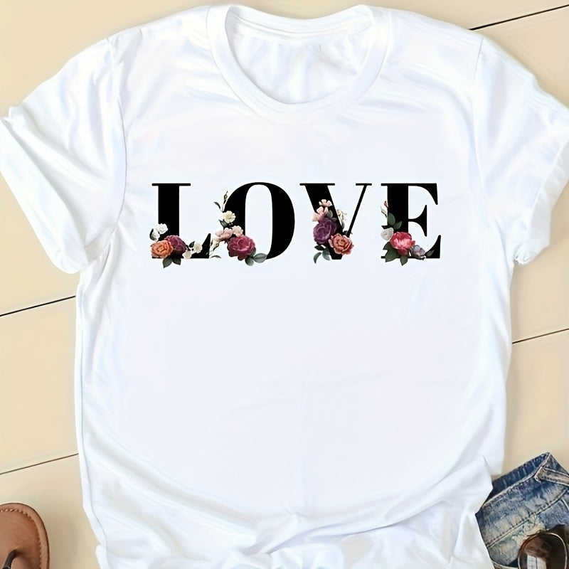 1pc Personalized Iron-On Love Stickers for Clothing, T-Shirts, and More