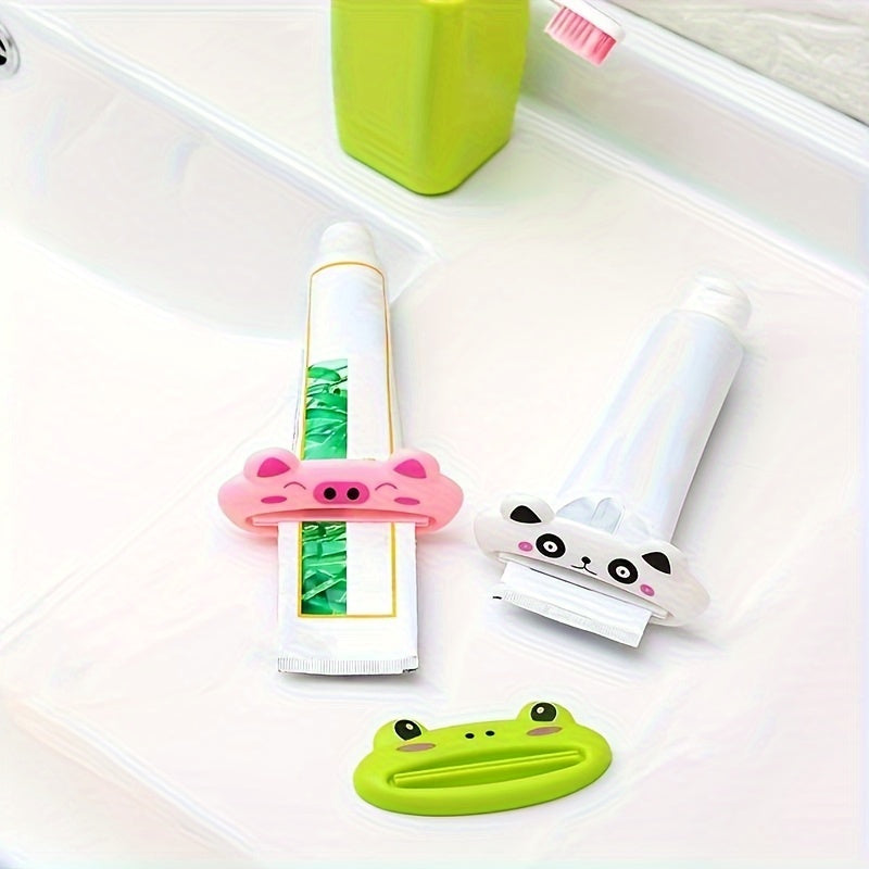 Colorful Animal-Shaped Toothpaste Tube Squeezer - Easy And Convenient Toothpaste Dispenser