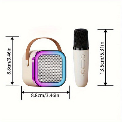 Portable Karaoke Speaker with Microphone Set - Ideal for Home Parties and Birthday Gifts - Hiccupzz