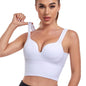 Women's Seamless U-Back Sports Bra, Non-Wired Anti-Sagging Gathered Fixed Pads, Yoga Running Fitness Sports Bra, Shockproof Athletic Wear - Hiccupzz