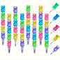 5pcs/10pcs/20pcs Random Creative Bear 5-Section Pencils – Fun Office and School Supplies - Hiccupzz