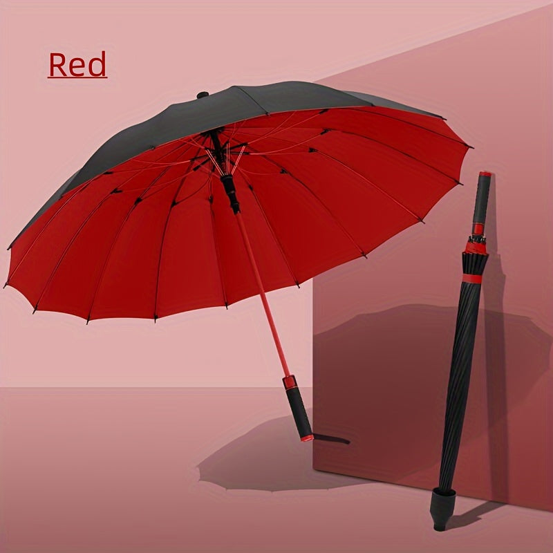 Extra-large Windproof Sun Umbrella, Golf Umbrella