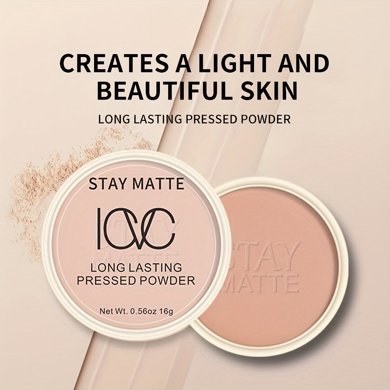 Flawless Matte Finish Setting Powder - Waterproof, Oil-Control & Pore-Blurring, Brightens All Skin Tones