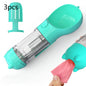 Pet Water Bottle Feeder Bowl Garbage Bag Storage Portable Pet Outdoor Travel 3 In 1 Dog Water Bottle - Hiccupzz