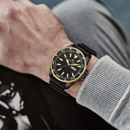 New Men's Personality Calendar Watch Fashion Quartz - Hiccupzz