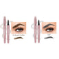 Waterproof And Smooth Not Smudge Four-fork Liquid Eyebrow Pencil