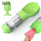 Pet Water Bottle Feeder Bowl Garbage Bag Storage Portable Pet Outdoor Travel 3 In 1 Dog Water Bottle - Hiccupzz