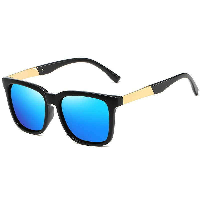 Men's retro square sunglasses