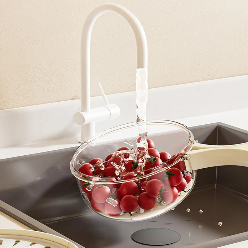 Fruit & Vegetable Drain Basket with Lid