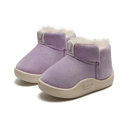 Winter Baby Girls Boys Boots Infant Toddler Snow Boots Warm Plush Outdoor Boots - Hiccupzz