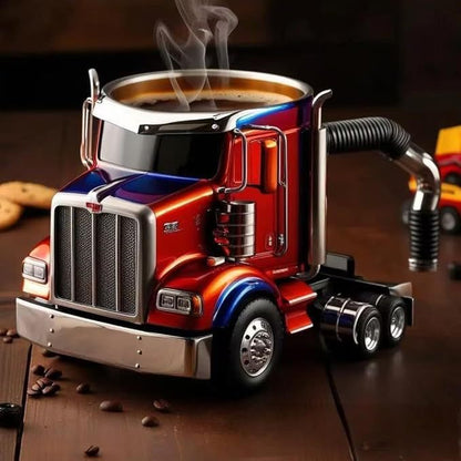 Durable Semi Truck Handcrafted Coffee Cup