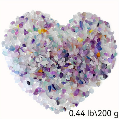 Fluorite Crystal Chips: Polished Stones for Decor & Aquarium (0.02 - 1 lb) - Hiccupzz