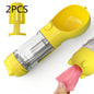 Pet Water Bottle Feeder Bowl Garbage Bag Storage Portable Pet Outdoor Travel 3 In 1 Dog Water Bottle - Hiccupzz