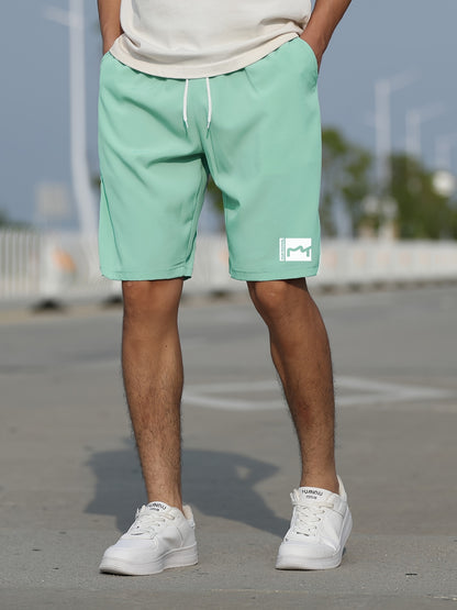 Men's Summer Shorts with Pockets - Slim Fit, Stretchy, and Stylish Graphic Design - Hiccupzz