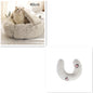 2 In 1 Dog And Cat Bed Pet Winter Bed Round Plush Warm Bed House Soft Long Plush Pets Bed Pet Products - Hiccupzz