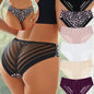 6-Pack Sexy Mesh Briefs, Breathable Stretchy Women's Lingerie Panties for Everyday Comfort - Hiccupzz