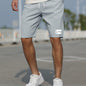 Men's Summer Shorts with Pockets - Slim Fit, Stretchy, and Stylish Graphic Design - Hiccupzz