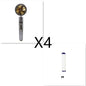 Shower Head Water flow 360 Degrees Rotating With Small Fan ABS Rain High Pressure Spray Nozzle Bathroom Accessories - Hiccupzz